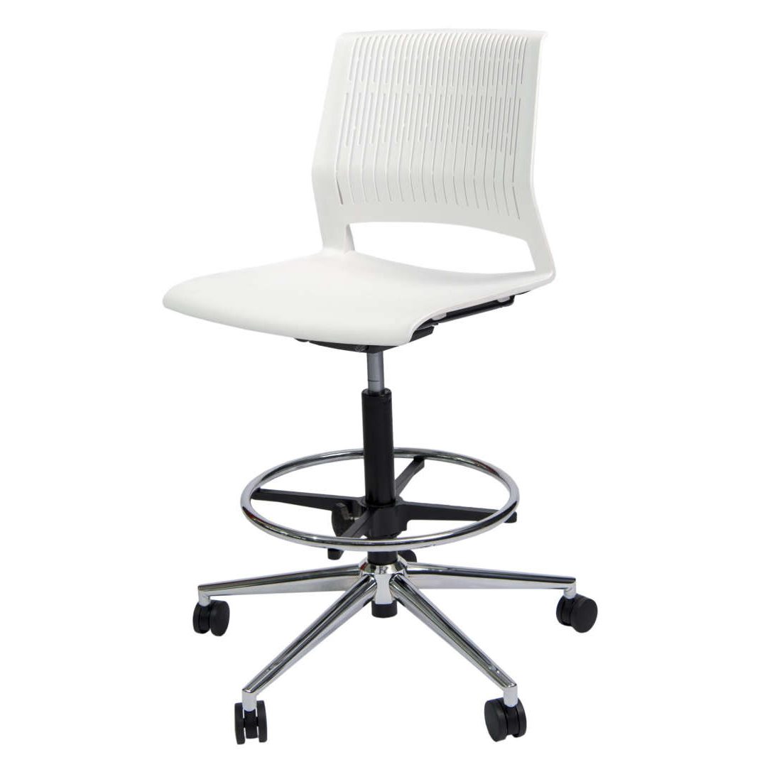 Magna Drafting armless desk chair furniture